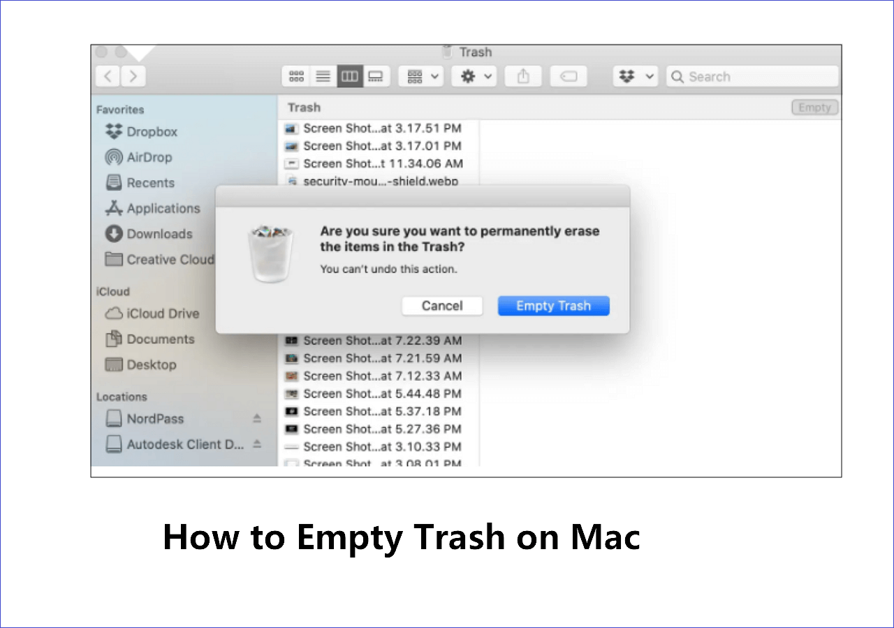 How to Empty Trash on Mac  