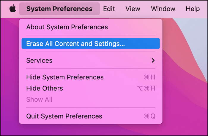 bevor Sie Ihr MacBook Pro auf die Werkseinstellungen zurücksetzen