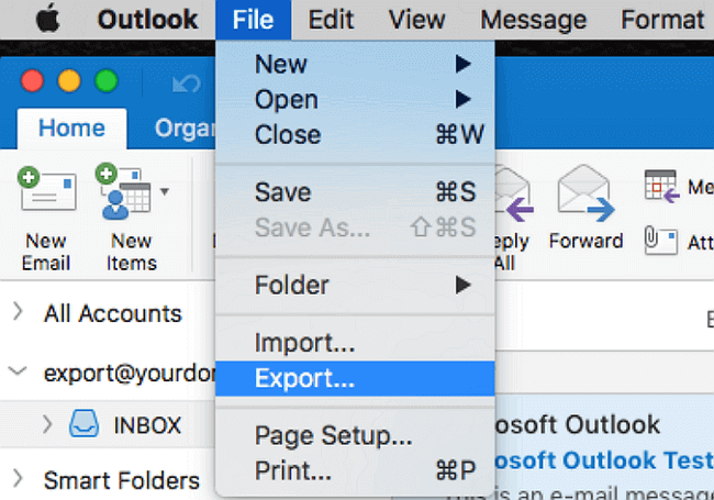 export contact list outlook 2016 mac