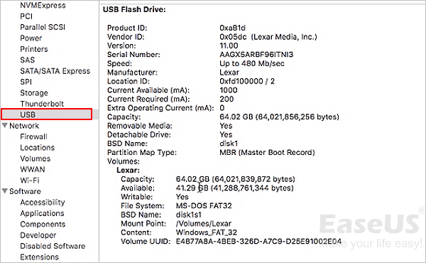 Solved: USB Flash Drive Showing Up Mac [10 Fixes] - EaseUS