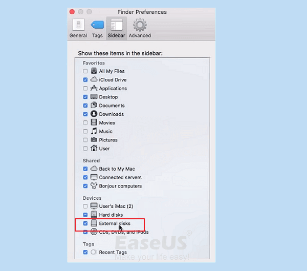 Formode fortvivlelse Flad Solved: USB Flash Drive Not Showing Up Mac [10 Fixes] - EaseUS