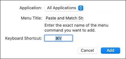 digitare le frasi di comando