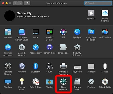 ripristinare il backup di Time Machine su un altro Mac