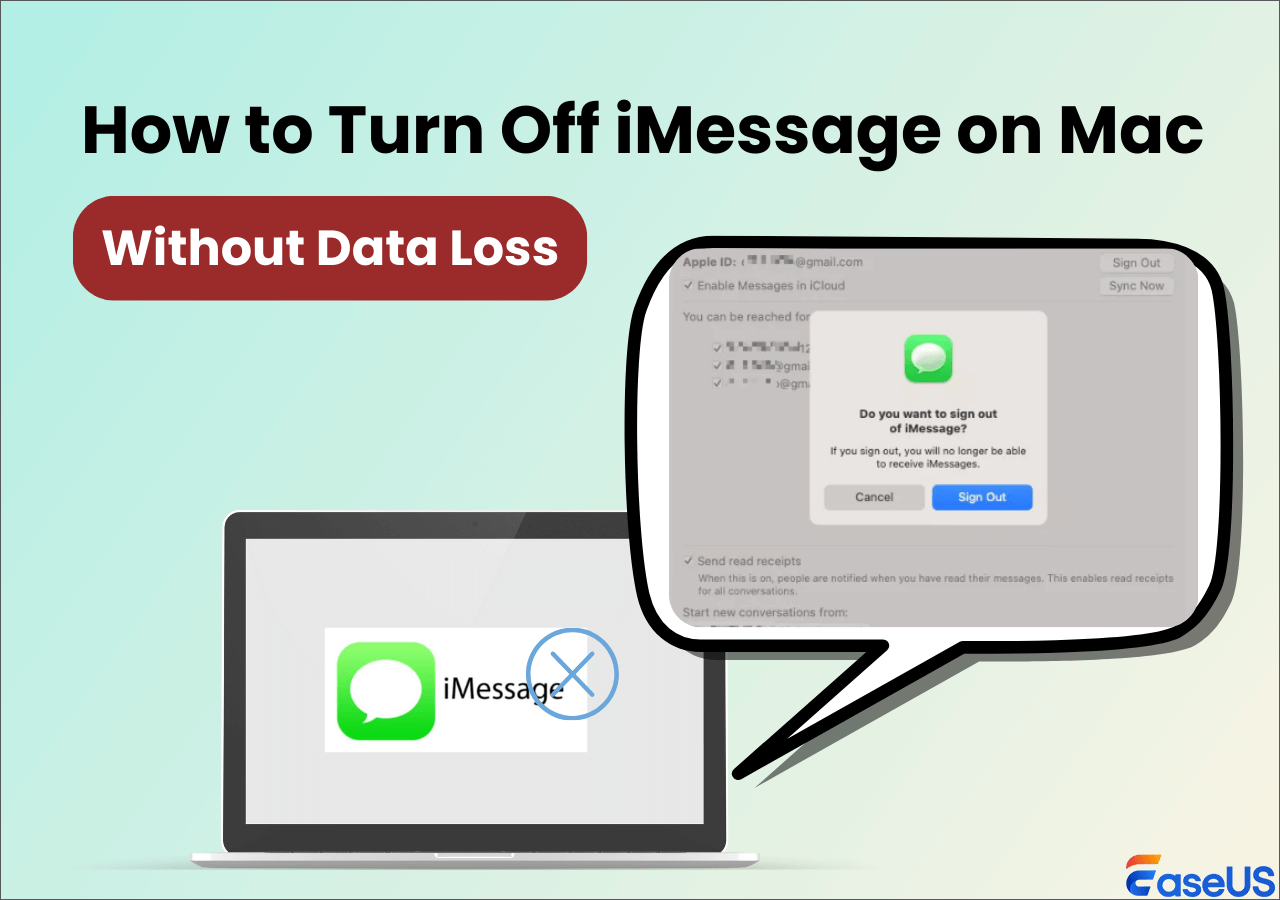How to Turn Off iMessage on Mac [Without Data Loss]