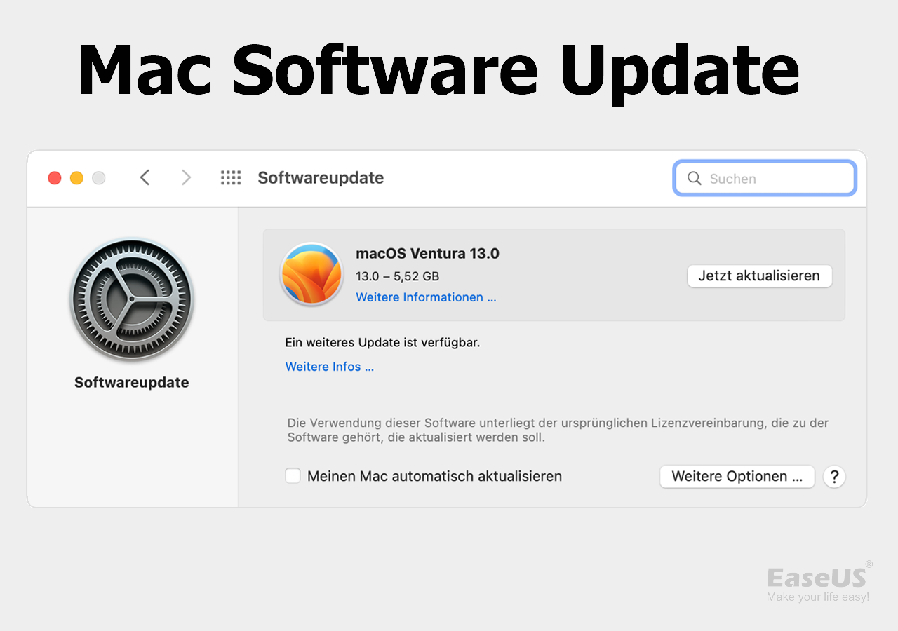 Mac Software Update How To Update Macos And Software Easeus