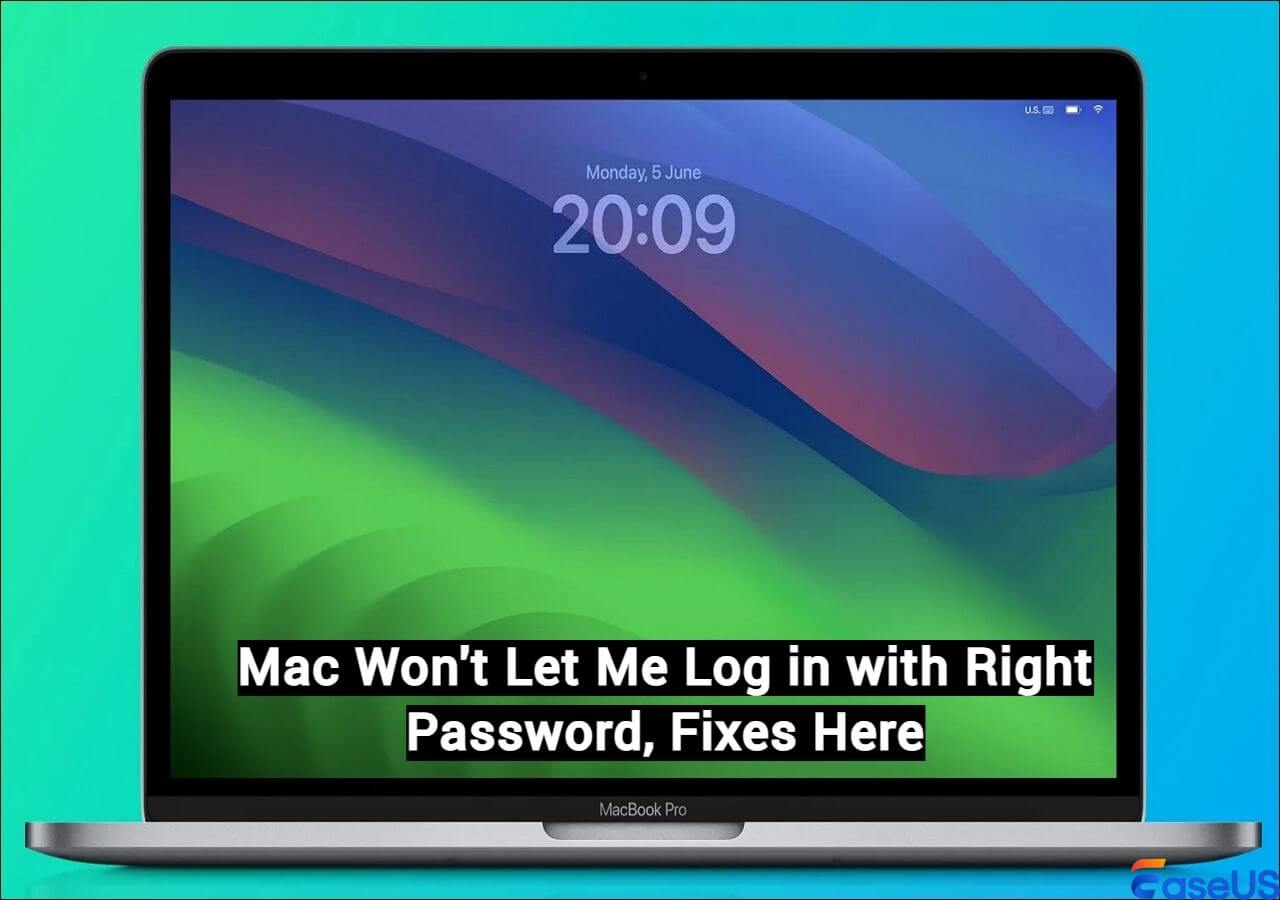 Fix Mac Won't Let Me Log in with Right Password