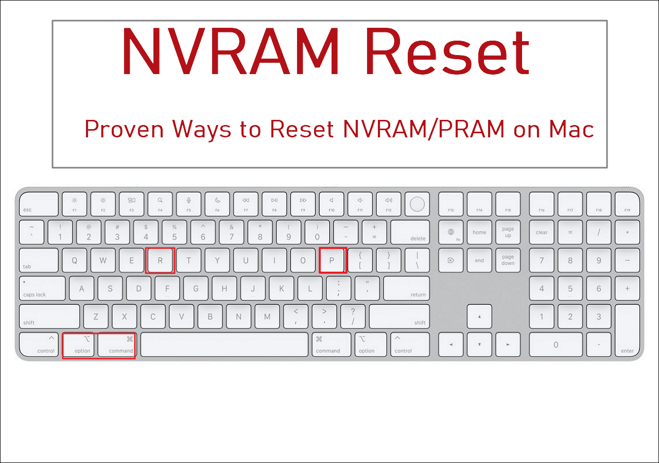 Himmel Sammenbrud glæde NVRAM Reset | 3 Proven Ways to Reset NVRAM/PRAM on Mac