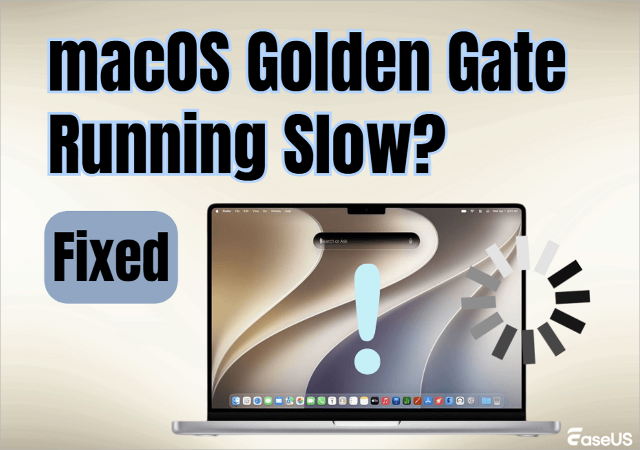 How to Fix macOS Golden Gate Running Slow