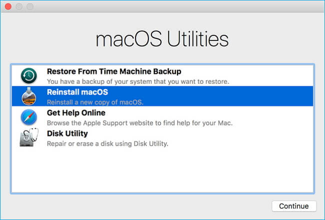 Mode Pemulihan MacOS