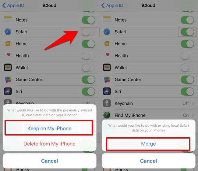 recover deleted safari history on iphone