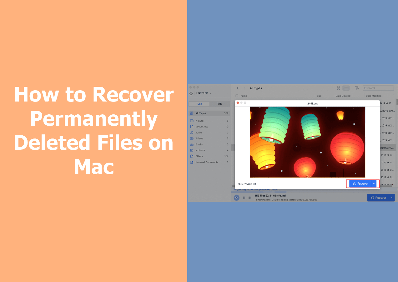 Easily Recover Recently Deleted Photos on Your Mac How to
