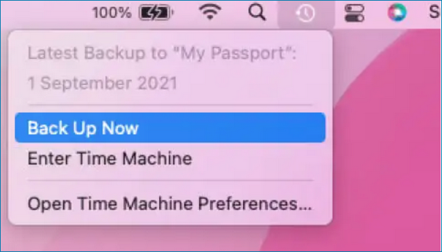mulai ulang cadangan
