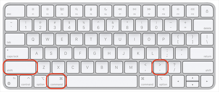mostra i file nascosti su Mac