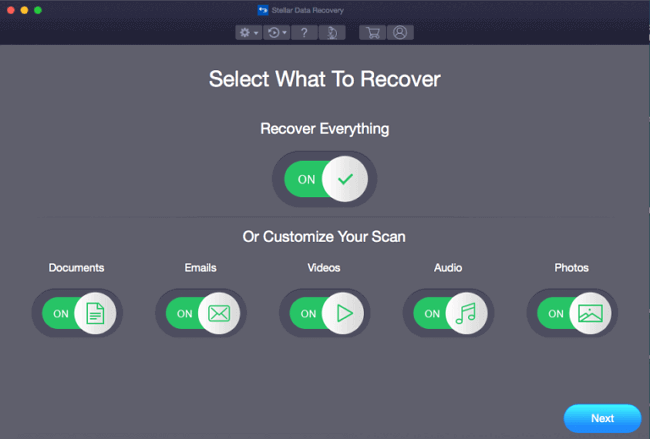 Top 2 - Récupération de données Stellar pour Mac