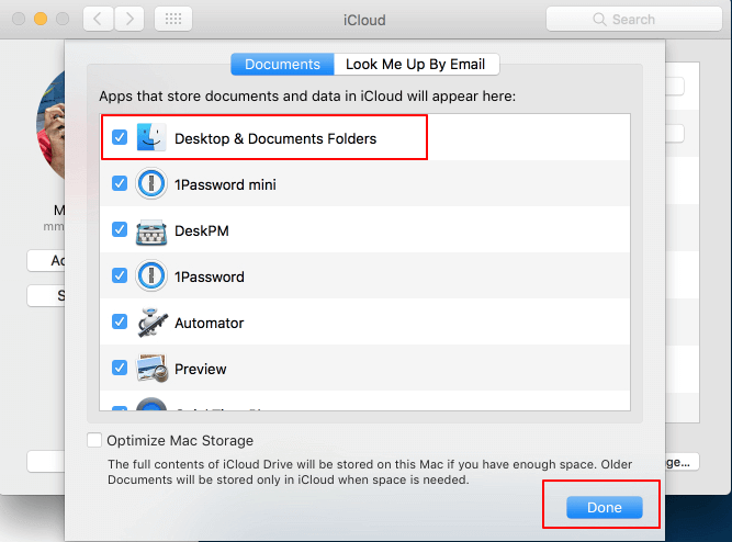 iCloudへのファイル保存