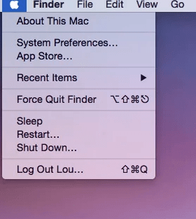 Starten Sie Ihren Mac neu, um 'Update nicht gefunden' zu beheben