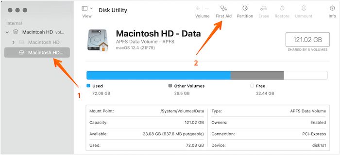 Erste-Hilfe-Diskette öffnen