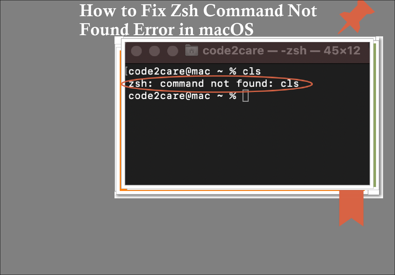 Sh command not found