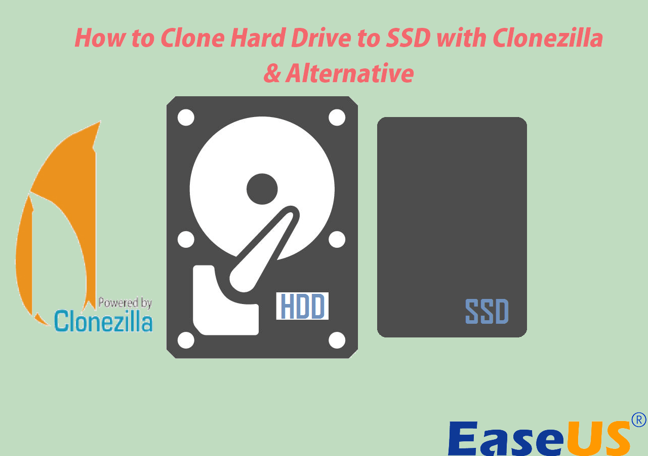 How to Clone Hard Drive to SSD with Clonezilla & Alternative (2023)