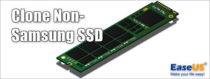 på trods af vores Siesta Can Samsung Data Migration Clone Non-Samsung SSD - EaseUS