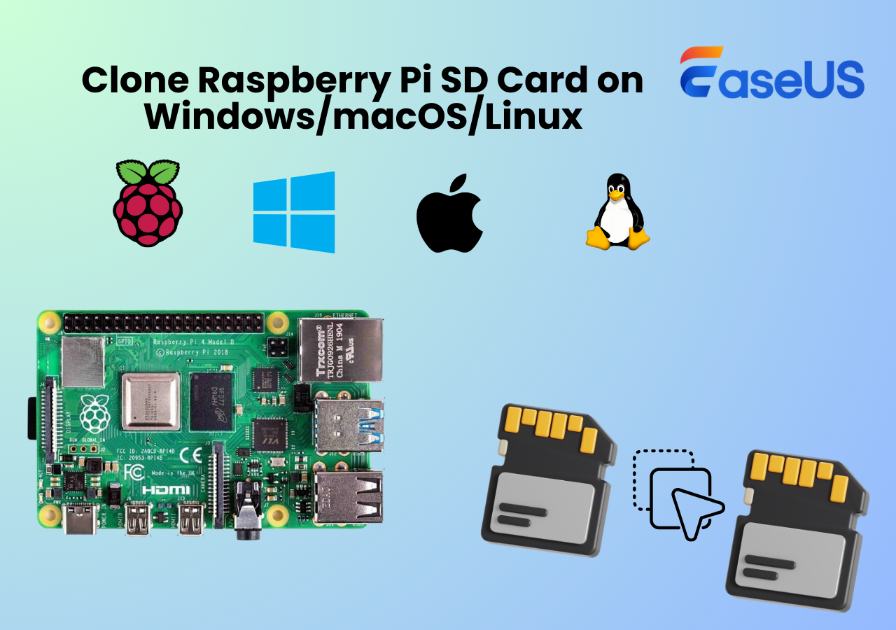 Hoe je een Raspberry Pi SD-kaart kunt klonen op Windows/macOS/Linux
