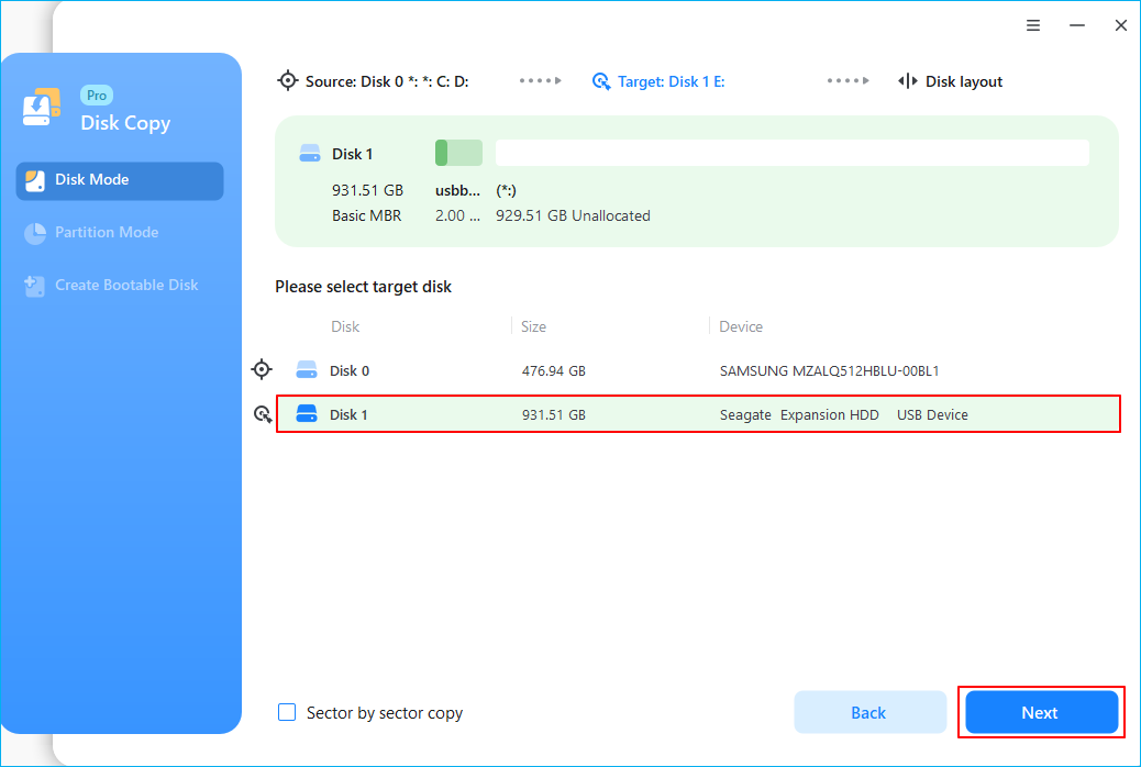 كيفية استنساخ محرك الأقراص الثابتة إلى SSD دون إعادة تثبيت وندوز Disk-copy-2