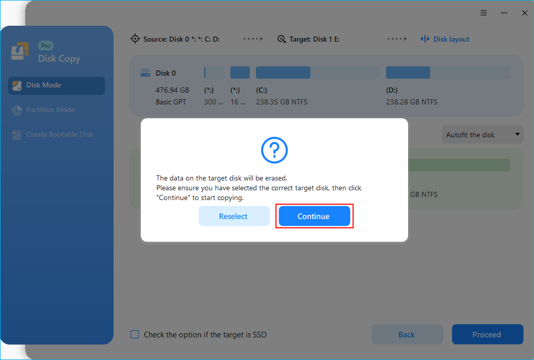 كيفية استنساخ محرك الأقراص الثابتة إلى SSD دون إعادة تثبيت وندوز Disk-copy-4