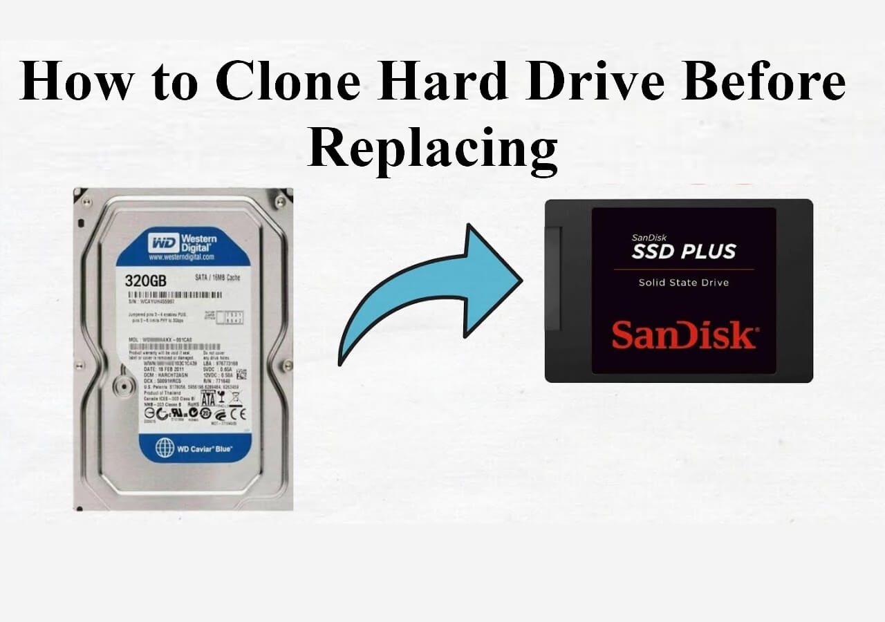 | How to Clone Hard Drive Replacing EaseUS