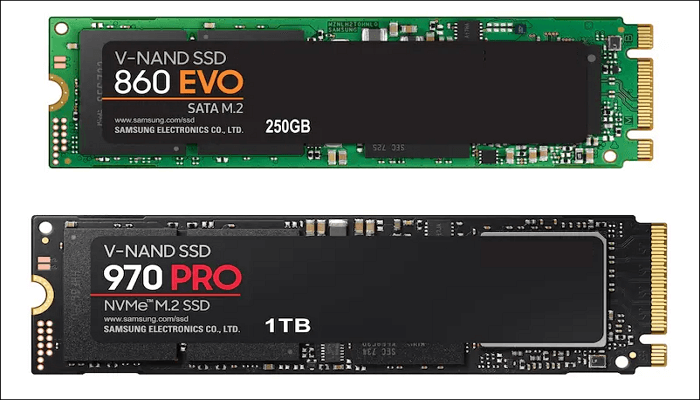 How to Clone M.2 SATA to M.2 NVMe SSD - EaseUS
