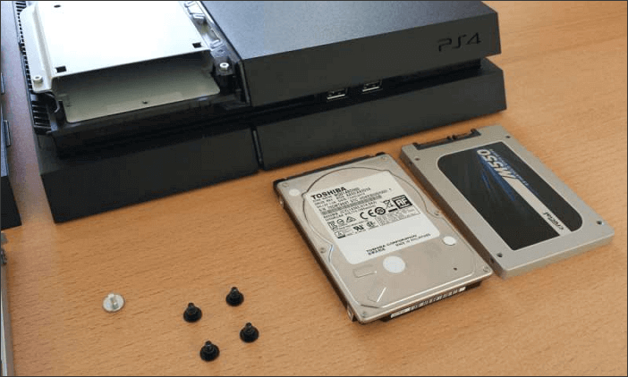 Upgrade Sony PS4 Hard Drive without Reinstallation - EaseUS