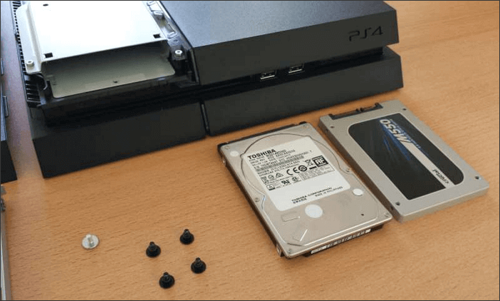 Solved] Upgrade PS4 Hard Drive without Reinstallation - EaseUS