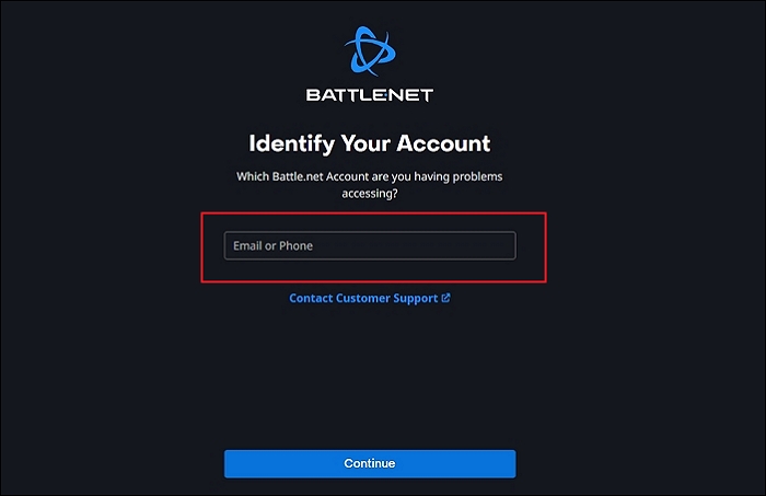 How to Recover Battle.net Account and Password - EaseUS