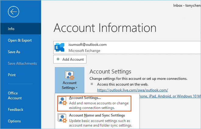 How to See Saved Password in Outlook 365/2016 - EaseUS