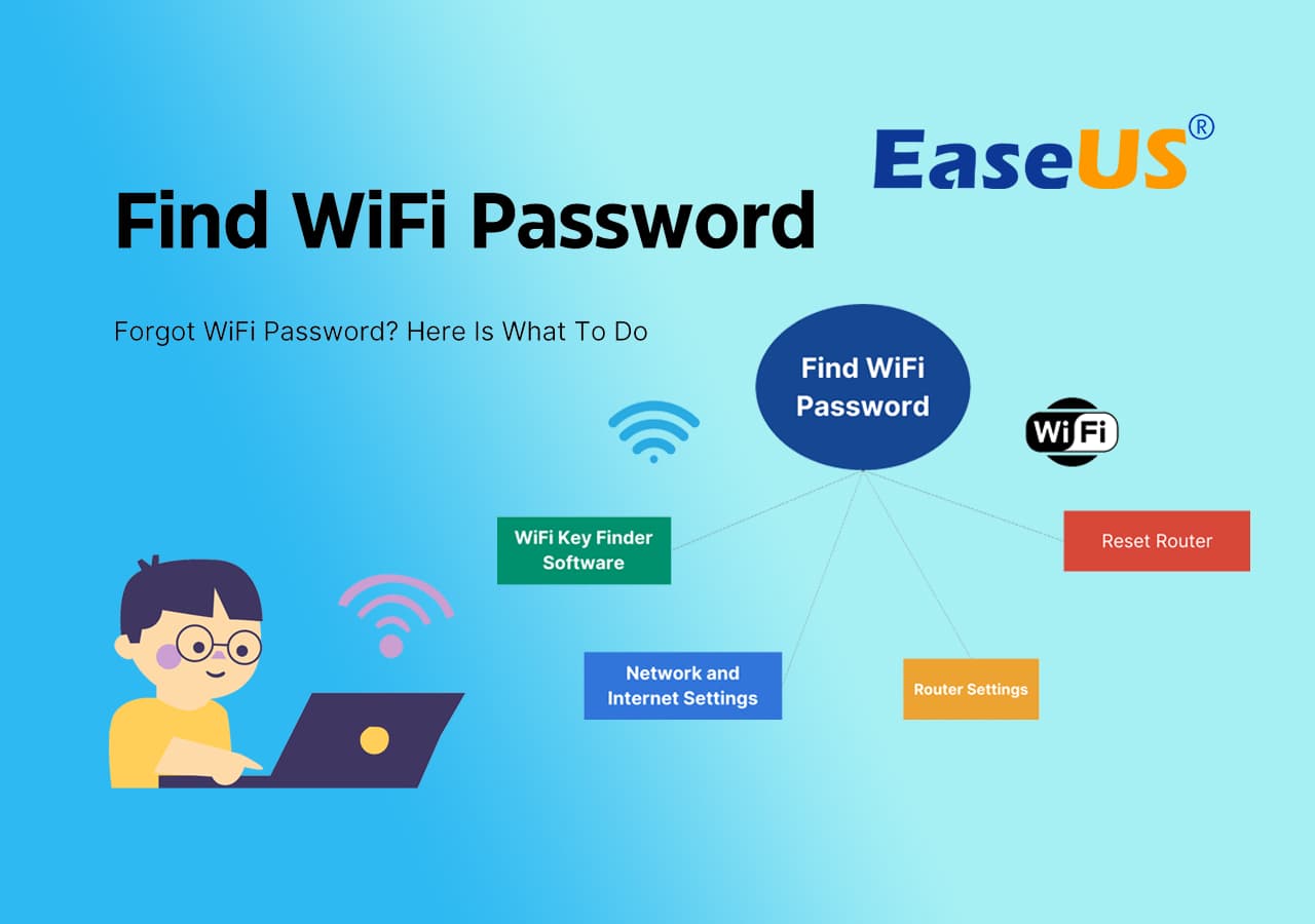 WLAN-Passwort vergessen  So können Sie tun [Vollständige Anleitung zu  20023] - EaseUS