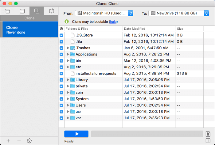 Clonar el disco duro del Mac
