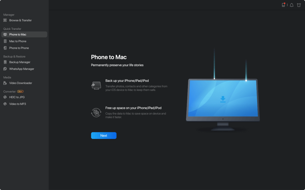 how to connect phone to mac messages