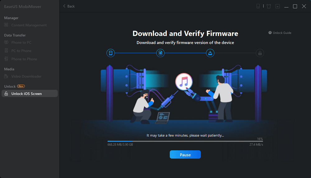 Baixe e verifique o firmware