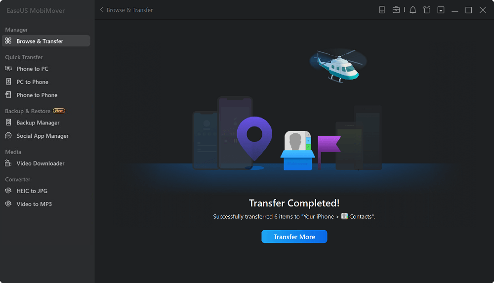 Successfully transfer CSV files
