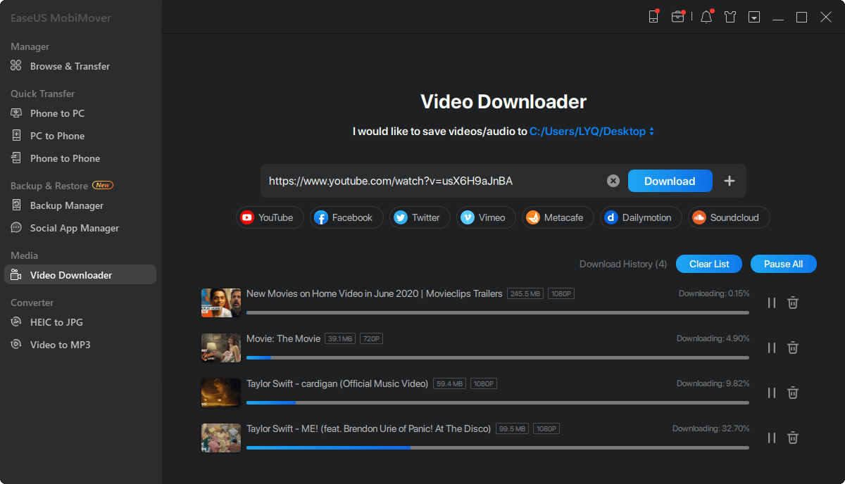 So laden Sie YouTube-Videos auf den Computer herunter - Schritt 2