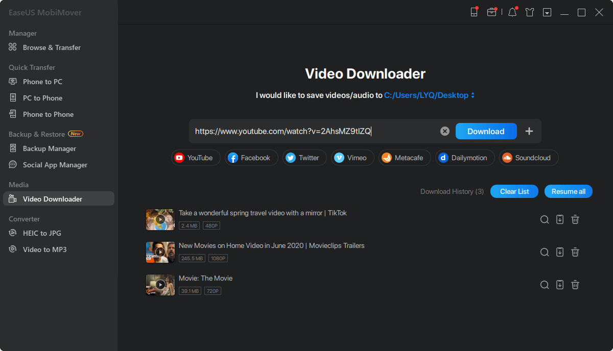 So laden Sie YouTube-Videos auf den Computer herunter - Schritt 3
