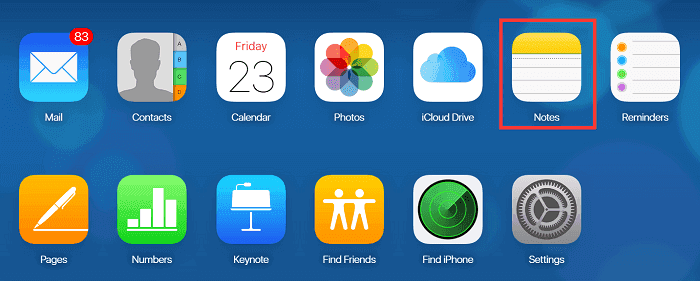 Quick and Easy Ways to Access iCloud Notes on PC - EaseUS
