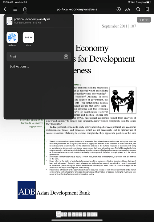 How to transfer iBooks from one iPad to another via AirDrop