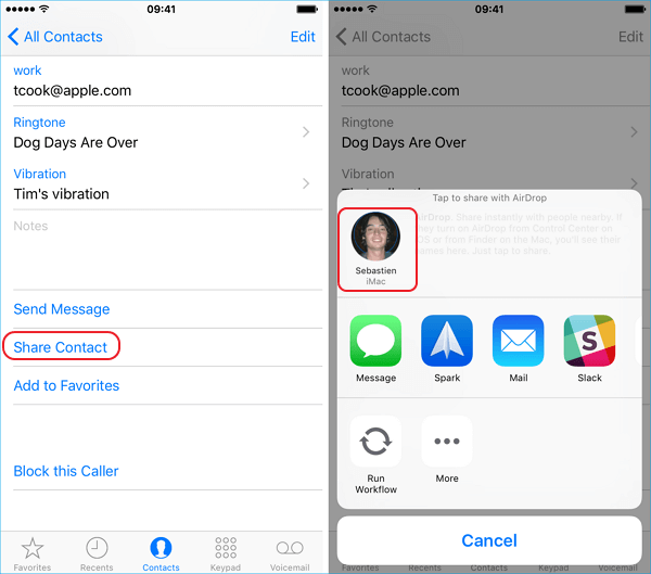 How To Import Contacts From Iphone To Mac With Without Icloud Easeus