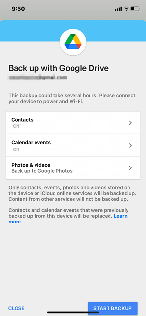 How to back up iPhone contacts to Gmail