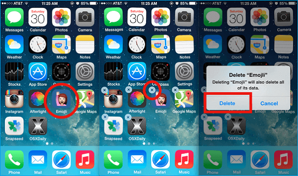 2 Top Ways To Delete Apps In Ios 11 Iphone And Ipad Easeus