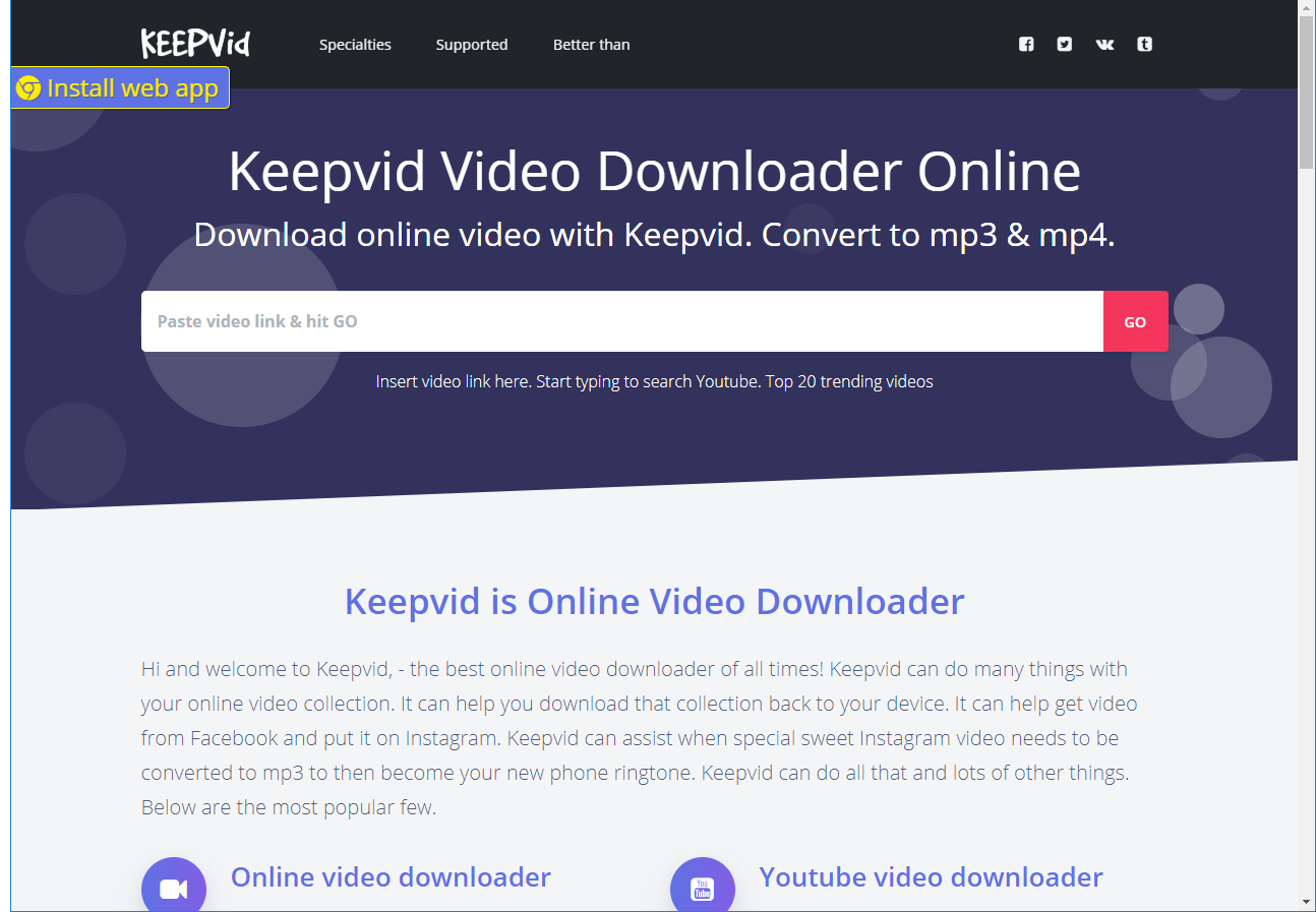 how to download a video from any website