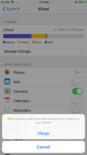 ios 11 how to backup iphone to icloud