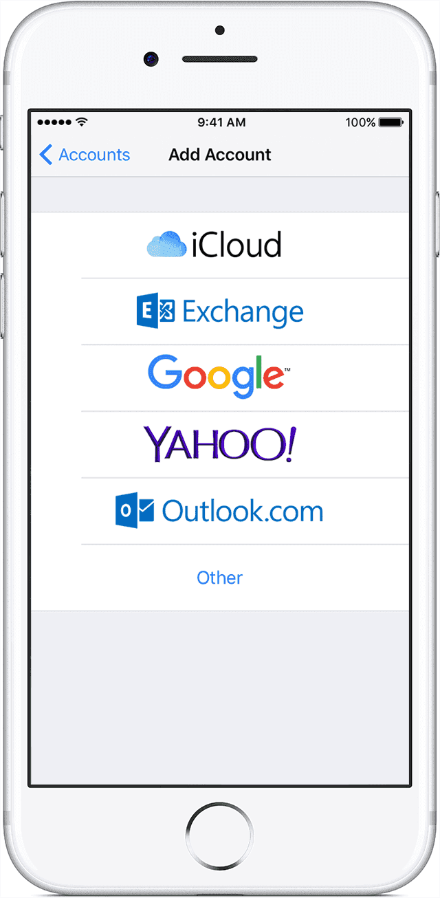 how to add email to outlook on iphone