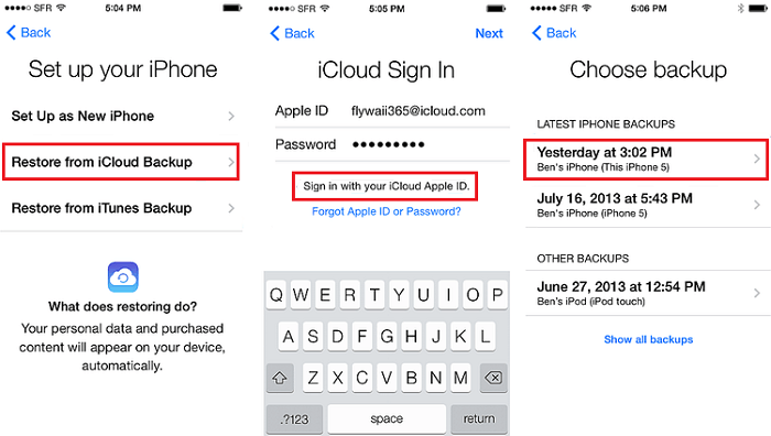 configurar o iphone como novo