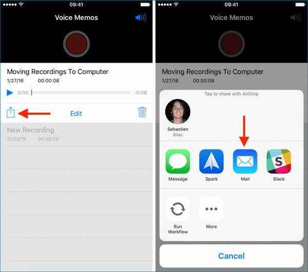 2 Ways to Download Voice Memos from iPhone without iTunes ...